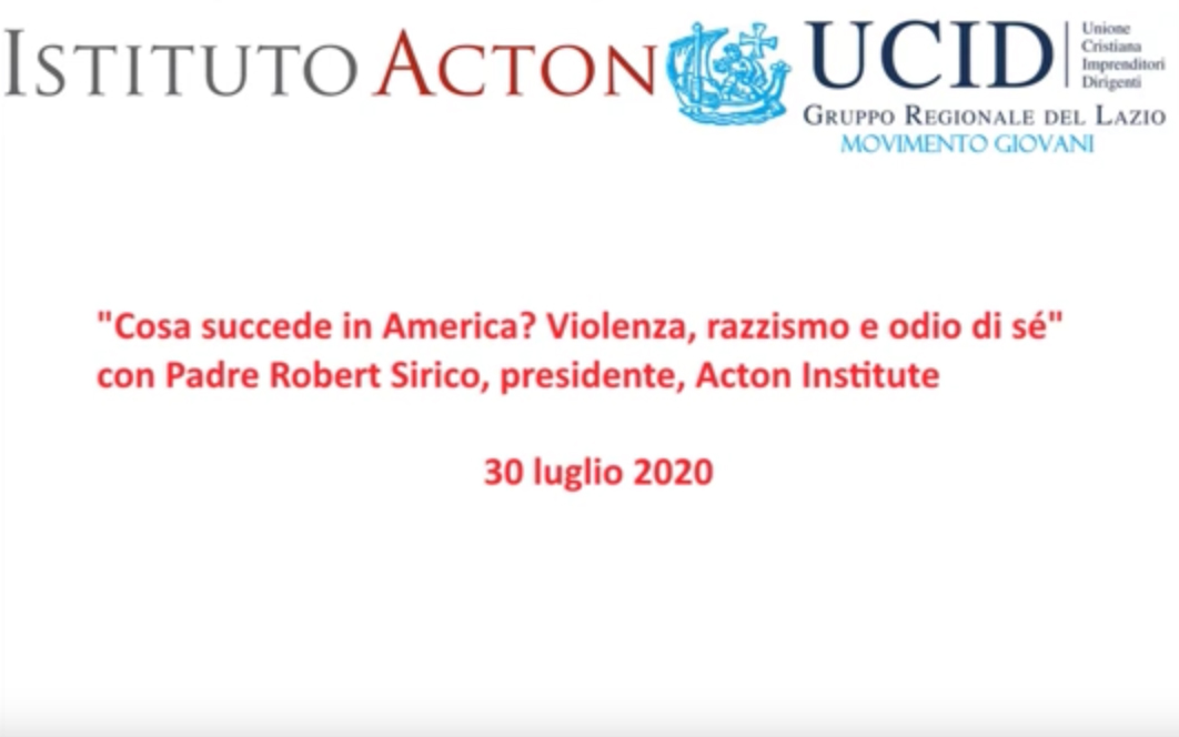 Cosa succede in America? Il Video Convegno dell’UCID Regione Lazio