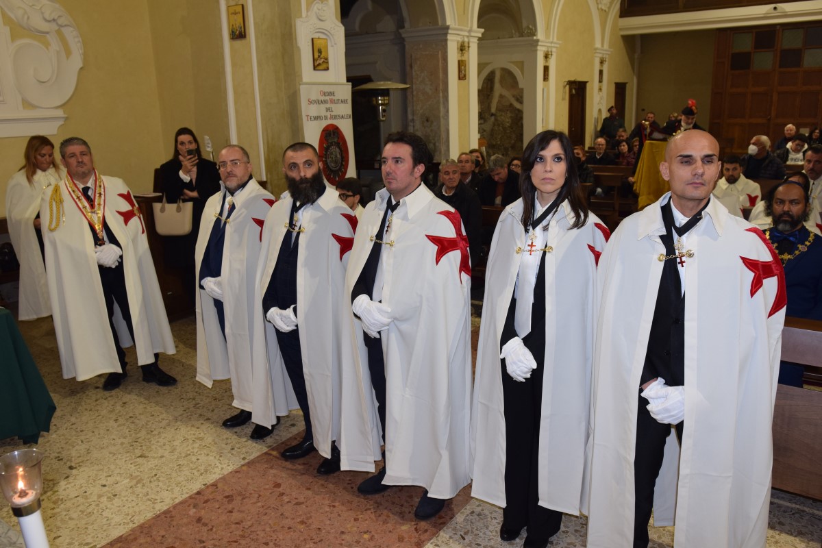San Cipriano d’Aversa (CE) – Elevazione di nuovi Cavalieri, e proclamazione del nuovo Priore della Camapania e del Cappellano di San Cipriano d’Aversa